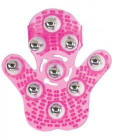 Roller Balls Massager Pink Massage Glove (SKU: TCN-BMS31916)